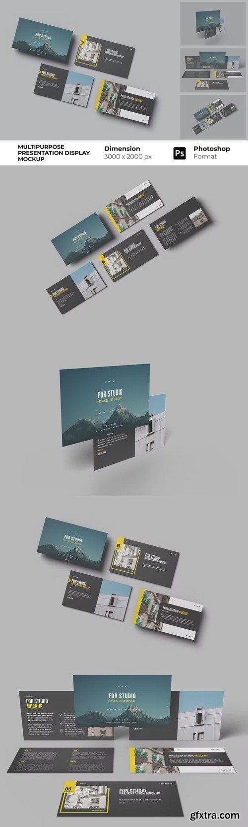 Multi-purpose Presentation Display Mockup