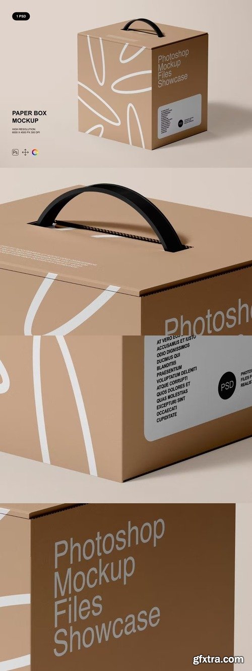 Paper Box Mockup 3