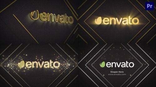 Videohive - Elegant Gold Logo Reveal | Premiere Pro - 38692479 - 38692479