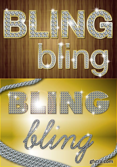 Bling Styles Kit for Photoshop & Illustrator