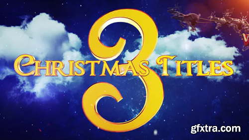 Videohive Christmas Titles 3 13795169