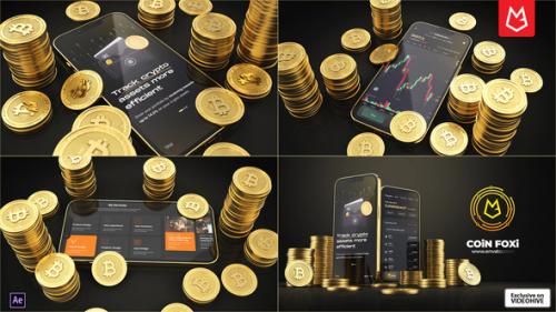 Videohive - Phone 13 Pro Mockup with Crypto App Presentation - 38670587 - 38670587