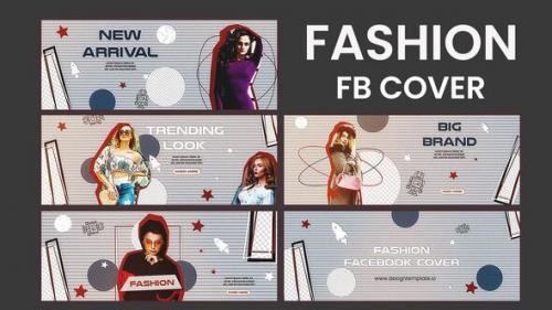 Videohive - Graphics Fashion Facebook Cover Template - 38676011 - 38676011