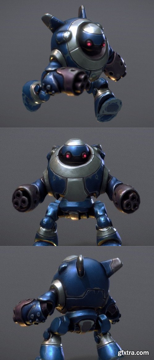 Robot 1 3D Model