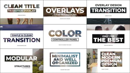 Videohive - Overlay Title Transitions | Premiere Pro - 38839713 - 38839713