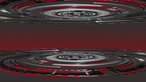 Videohive - Red Podium Empty. Futuristic And Innovation Background Concept, 3D Render - 38867852 - 38867852