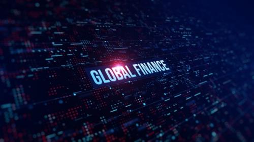 Videohive - Global Finance Digital Background - 38868218 - 38868218