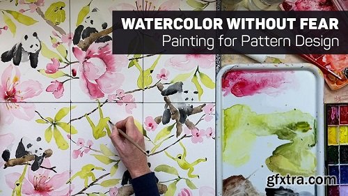 Watercolor Without Fear: Painting for Pattern Design