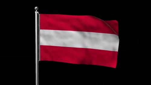 Videohive - Flag of Austria with Alpha Channel - 38848742 - 38848742