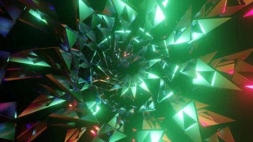 Videohive - Strobe Abstract Trendy Surreal Futuristic Multicolor Psychedelic Hypnotic VJ Seamless Loop - 38857756 - 38857756