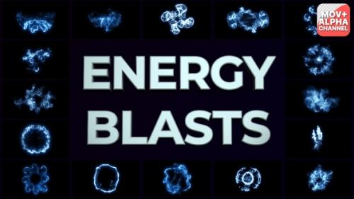 Videohive - Energy Blasts Pack | Motion Graphics - 38841978 - 38841978