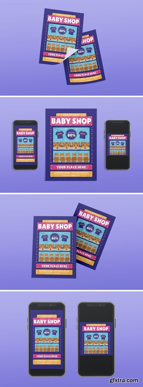 Baby Shop Flyer YARXVWA