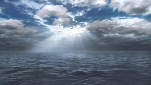 Videohive - Sea Background 4K Loop - 38848528 - 38848528