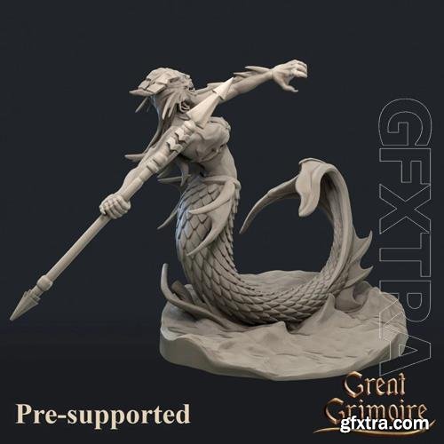 Siren In Attack 3D Print