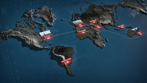 Videohive - 3D World Map - 38730045 - 38730045