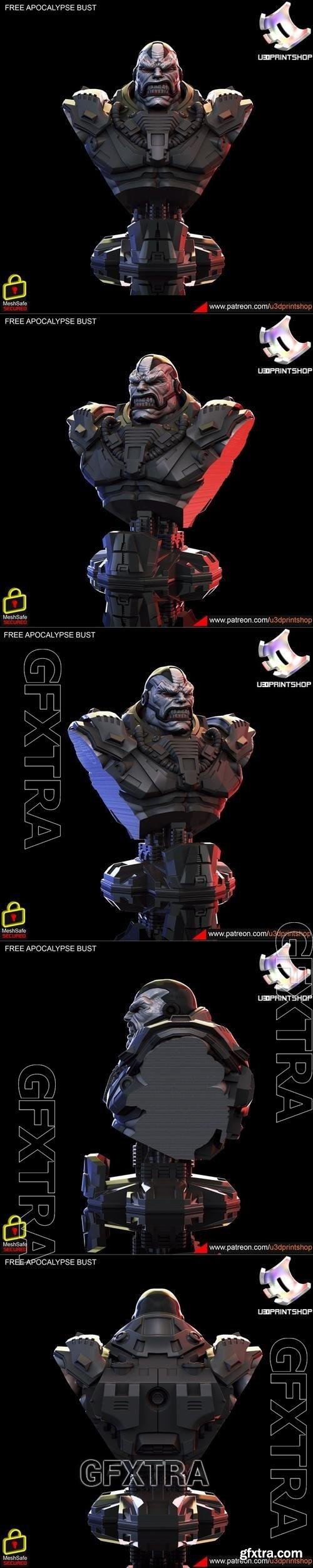 APocalypse bust 3D