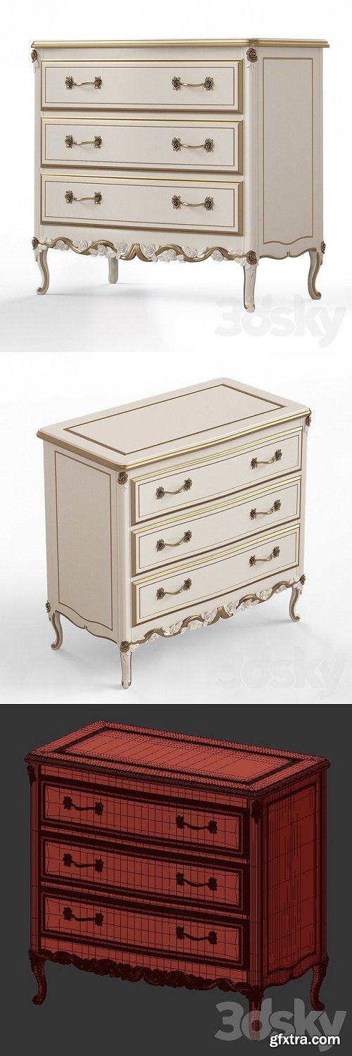 Chest of drawers Savio Firmino 1920