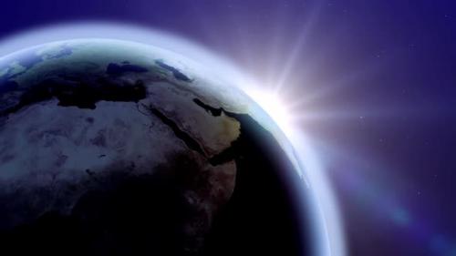 Videohive - Abstract Earth And Lights Are Moving In Round Shape - 38874992 - 38874992