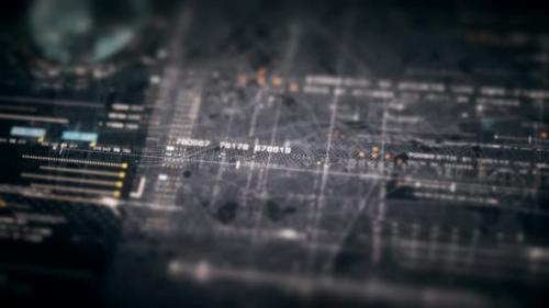 Videohive - Futuristic HUD Holographic Digital City Map 01 - 38902952 - 38902952