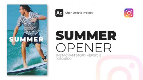 Videohive - Summer Opener Instagram Story - 38484902 - 38484902