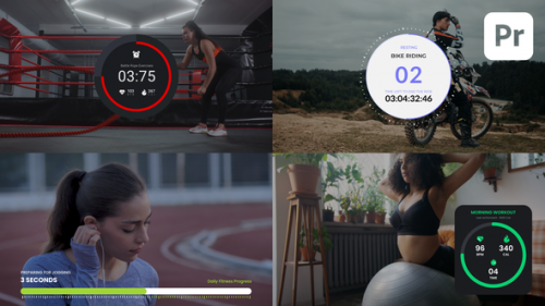 Videohive - Fitness & Sport Countdown Timers - 38830905 - 38830905