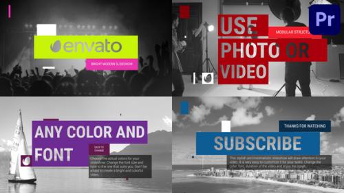 Videohive - Bright Modern Slideshow | Premiere Pro MOGRT - 38883620 - 38883620