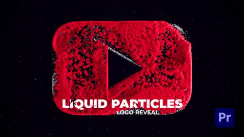 Videohive - Youtube Liquid Particles Logo - 38942090 - 38942090