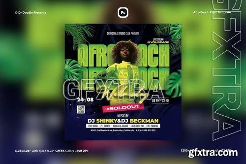 Afro Beach Flyer YPL9DNR