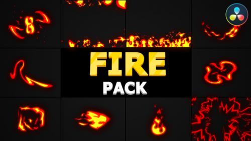 Videohive - Fire Pack | DaVinci Resolve - 38925352 - 38925352