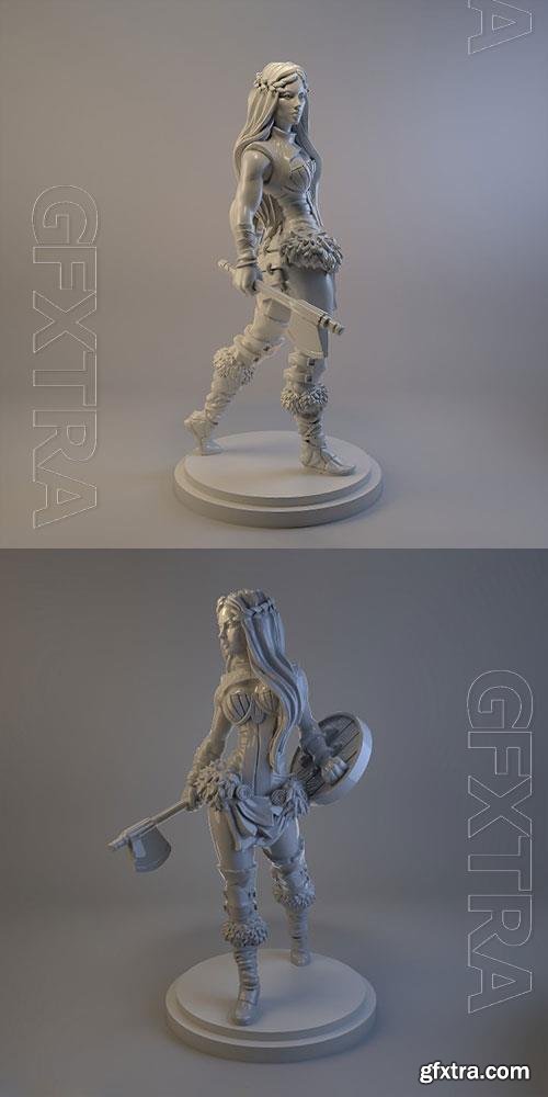 Sif Norse Goddess 3D Print