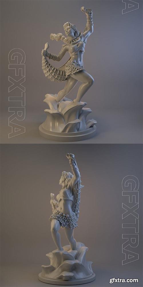 Ran Norse Goddess 3D Print