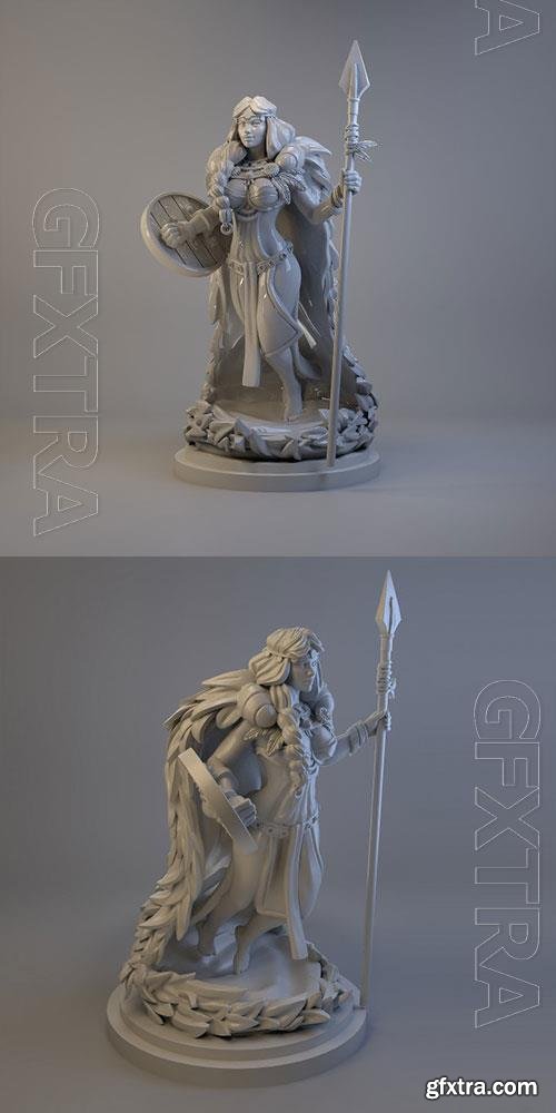 Freya Norse Goddess 3D Print