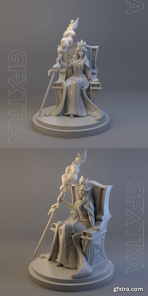 Frigg Norse Goddess 3D Print