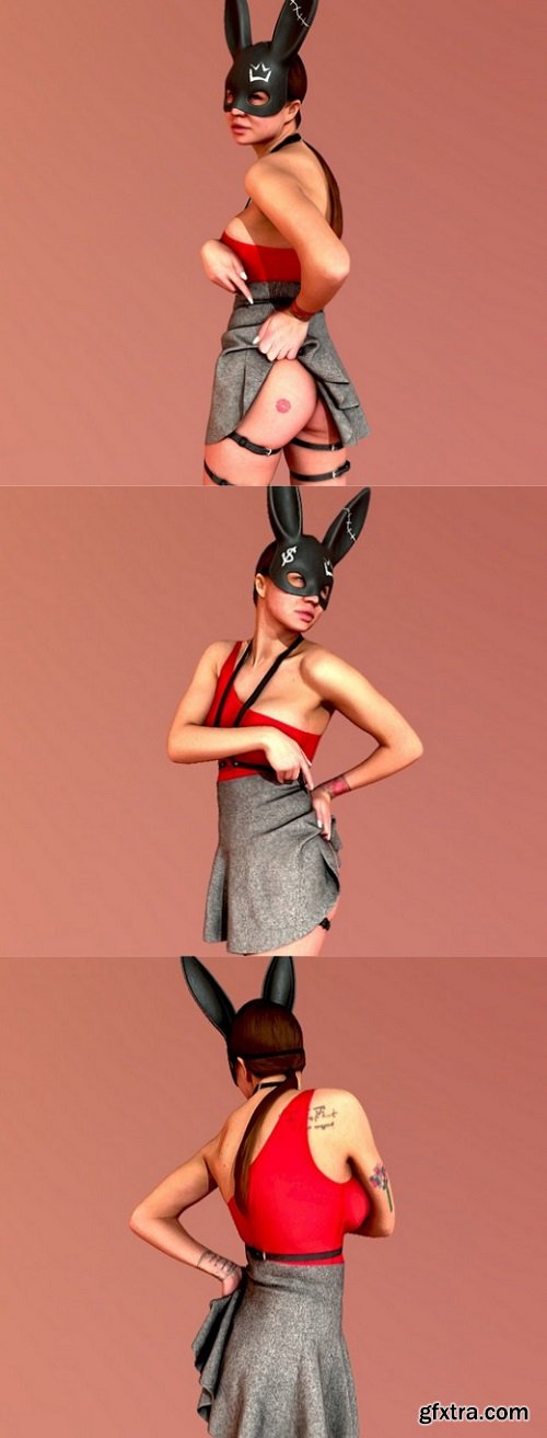 Bunny Robber 3D Model