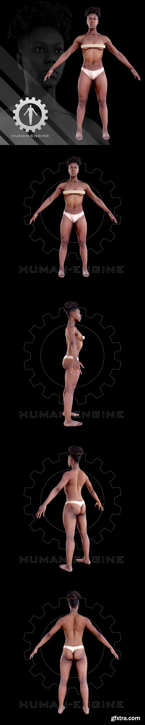 emale Scan - Tiana 3D Model