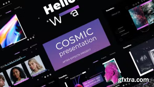 Videohive COSMIC presentation 38526221