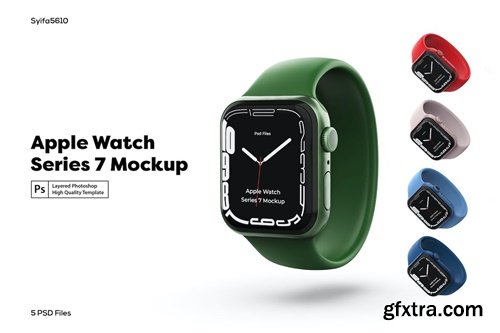 Apple Watch Mockup 37U5NKJ