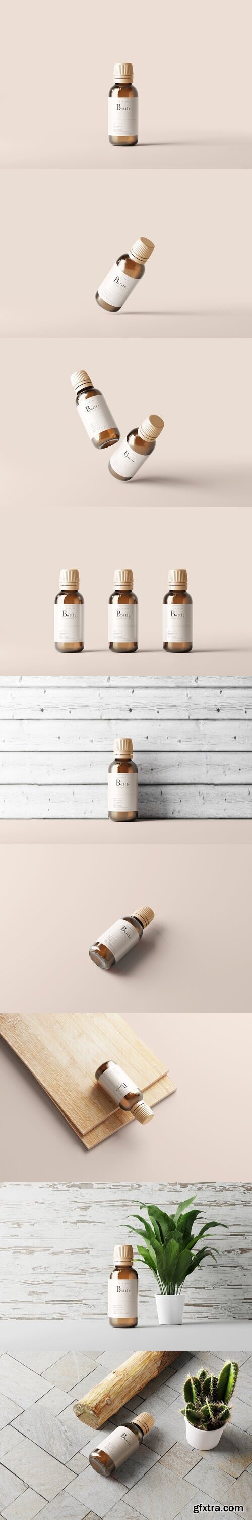 CreativeMarket - Bottle Mockup 7457481