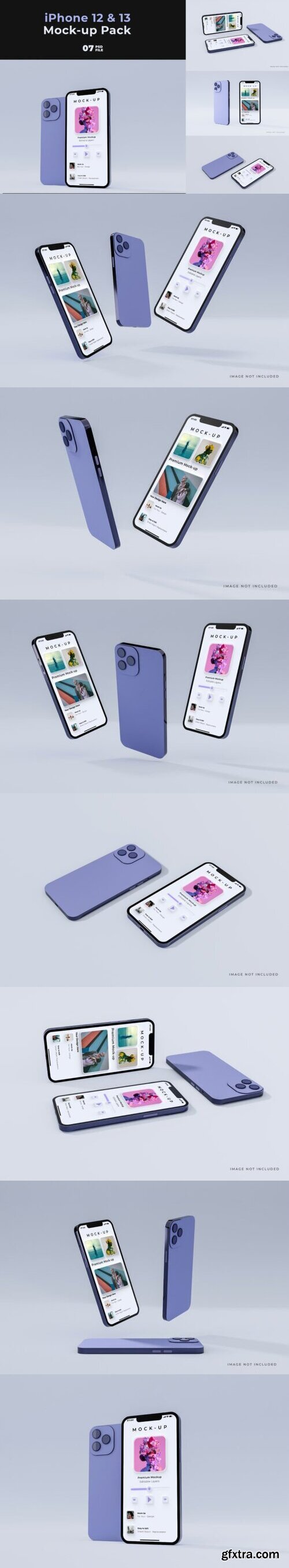 IPhone 12 & 13 Mockup Pack