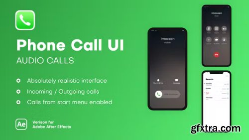 Videohive Phone Call UI - Audio Calls 38930322