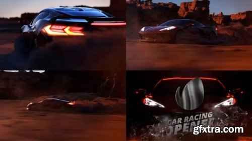 Videohive Car Racing Opener 37458828