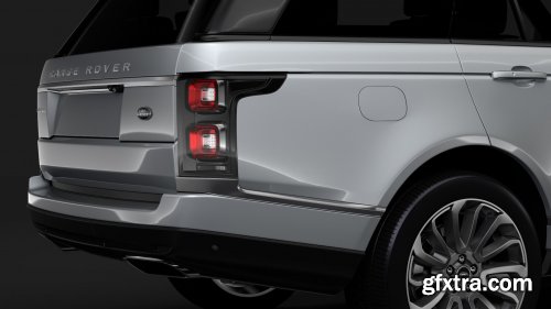 Range Rover Vogue SE LWB L405 2018 3D Model