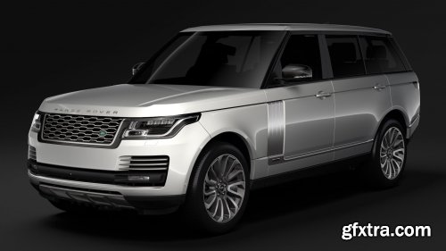 Range Rover Vogue SE LWB L405 2018 3D Model