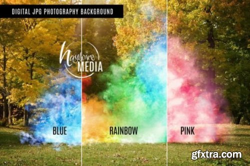  Rainbow Baby Gender Reveal Smoke JPG