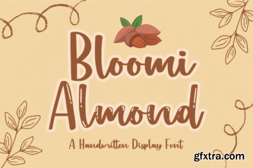  Bloomi Almond Font