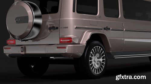 Turbosquid - Mercedes-Maybach G 600 Limousine W464 2019 