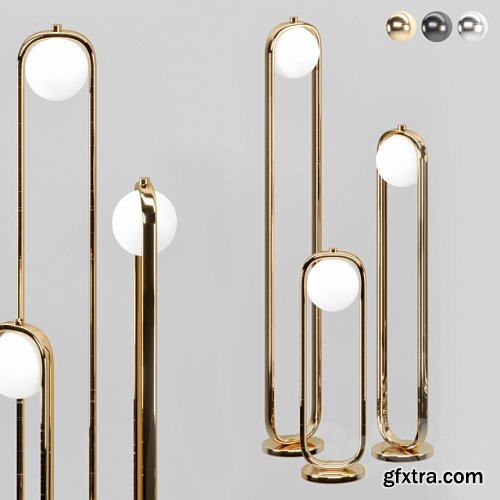 C Ball Floor Lamp 01