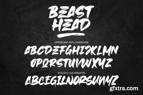  Beast Head Font