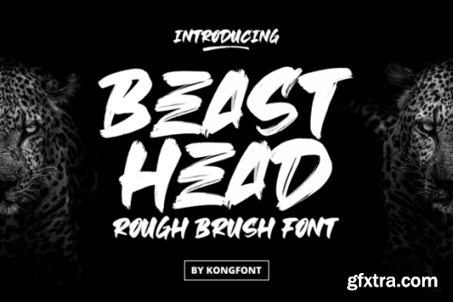  Beast Head Font