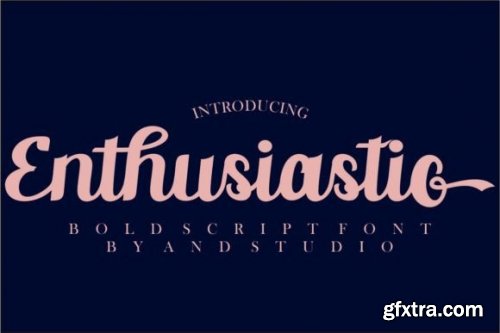  Enthusiastic Font